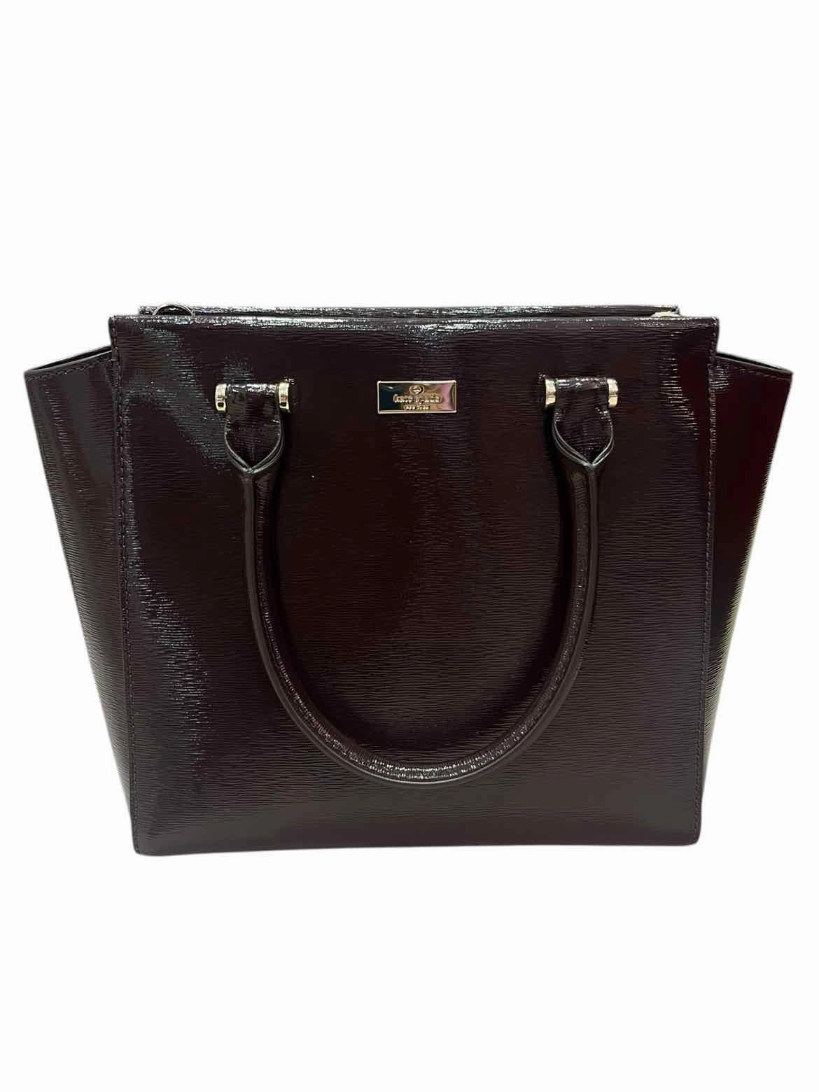Kate Spade Bixby Place Medium Satchel Dark Brown Handbag