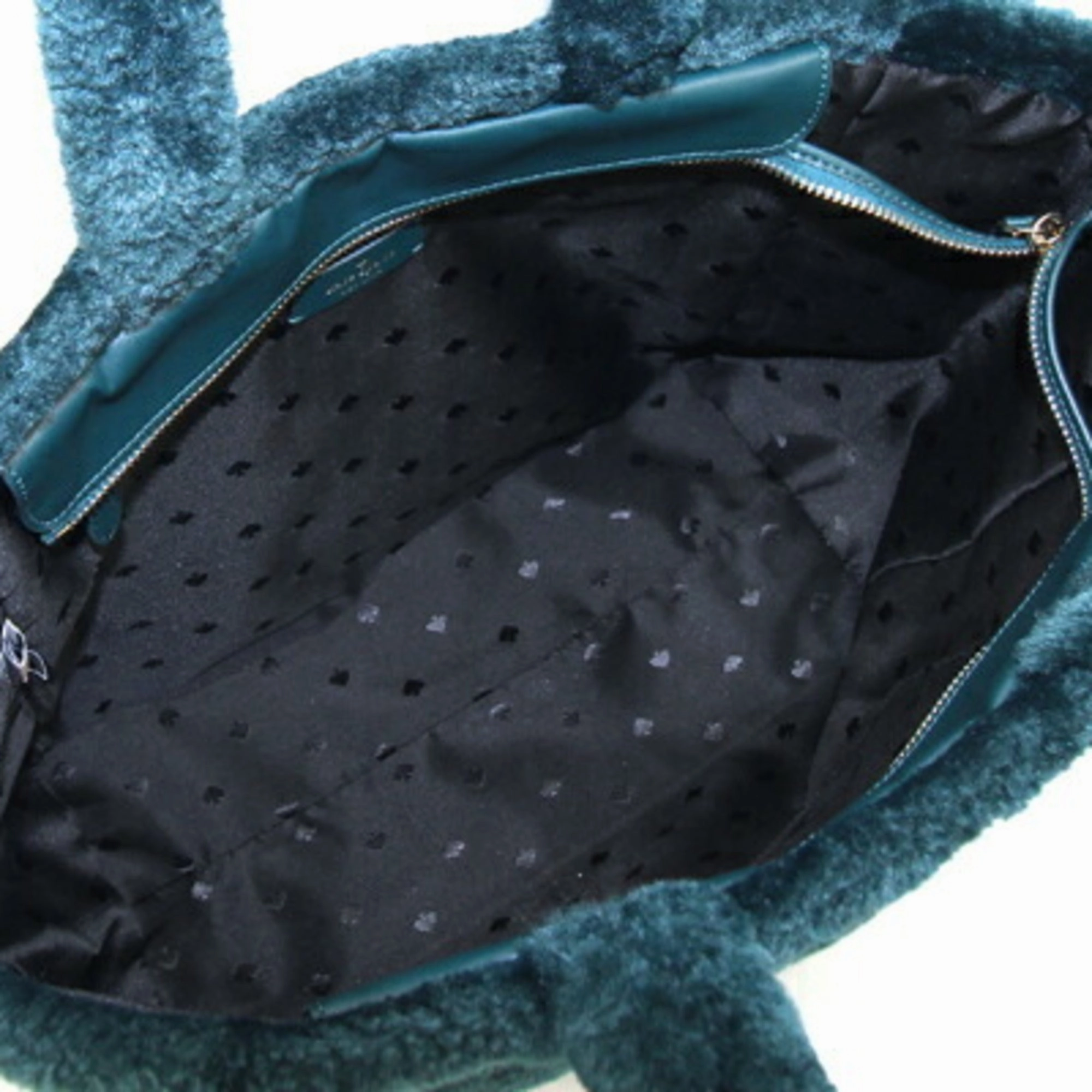 Kate Spade  Faux Fur Tote Bag (Pre-Owned)