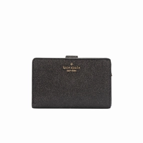 Kate Spade Glimmer Metallic Medium Compact Wallet