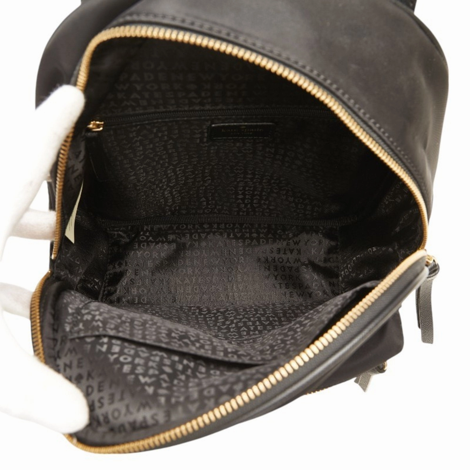Kate Spade  Nylon Leather Backpack (Pre-Owned)