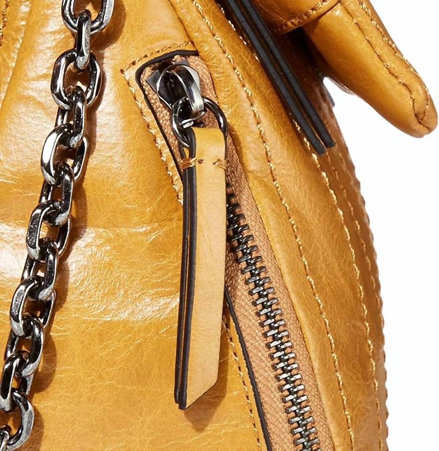 Keely Large Crossbody Bag In Creamy Caramel