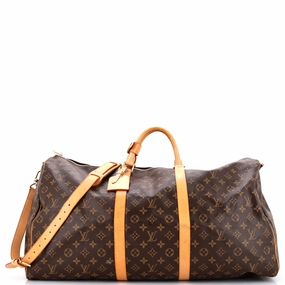 Keepall Bandouliere Bag Monogram Canvas 60