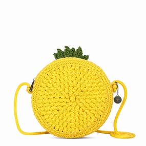 Kenna Crossbody - Hand Crochet - Pineapple
