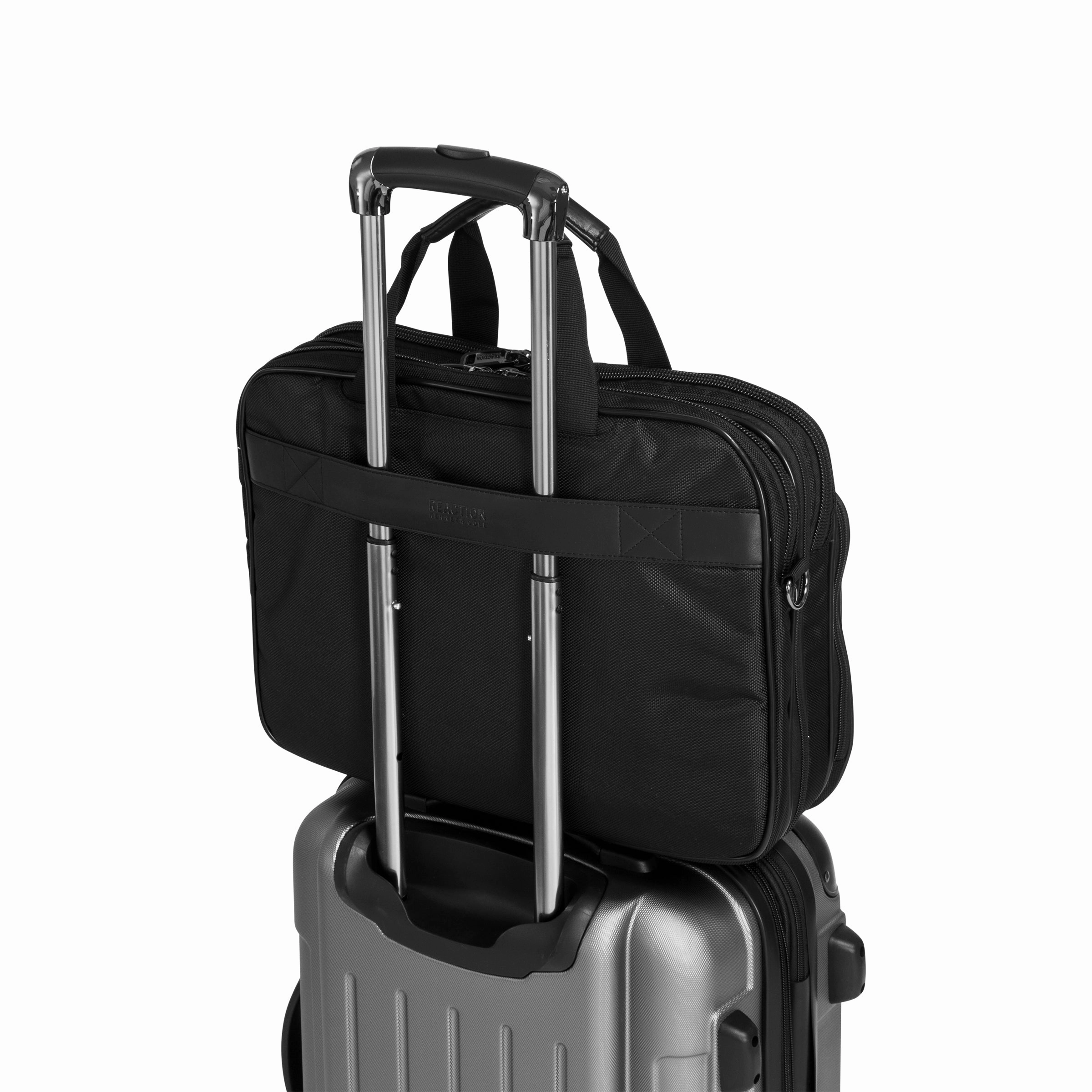 Kenneth Cole Reaction Triple Compartment 17" Laptop Buisness Messenger Bag