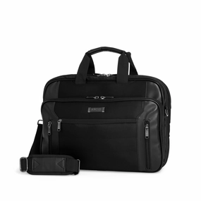 Kenneth Cole Reaction Triple Compartment 17" Laptop Buisness Messenger Bag
