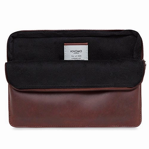 Knomo London Barbican 13" Leather Sleeve