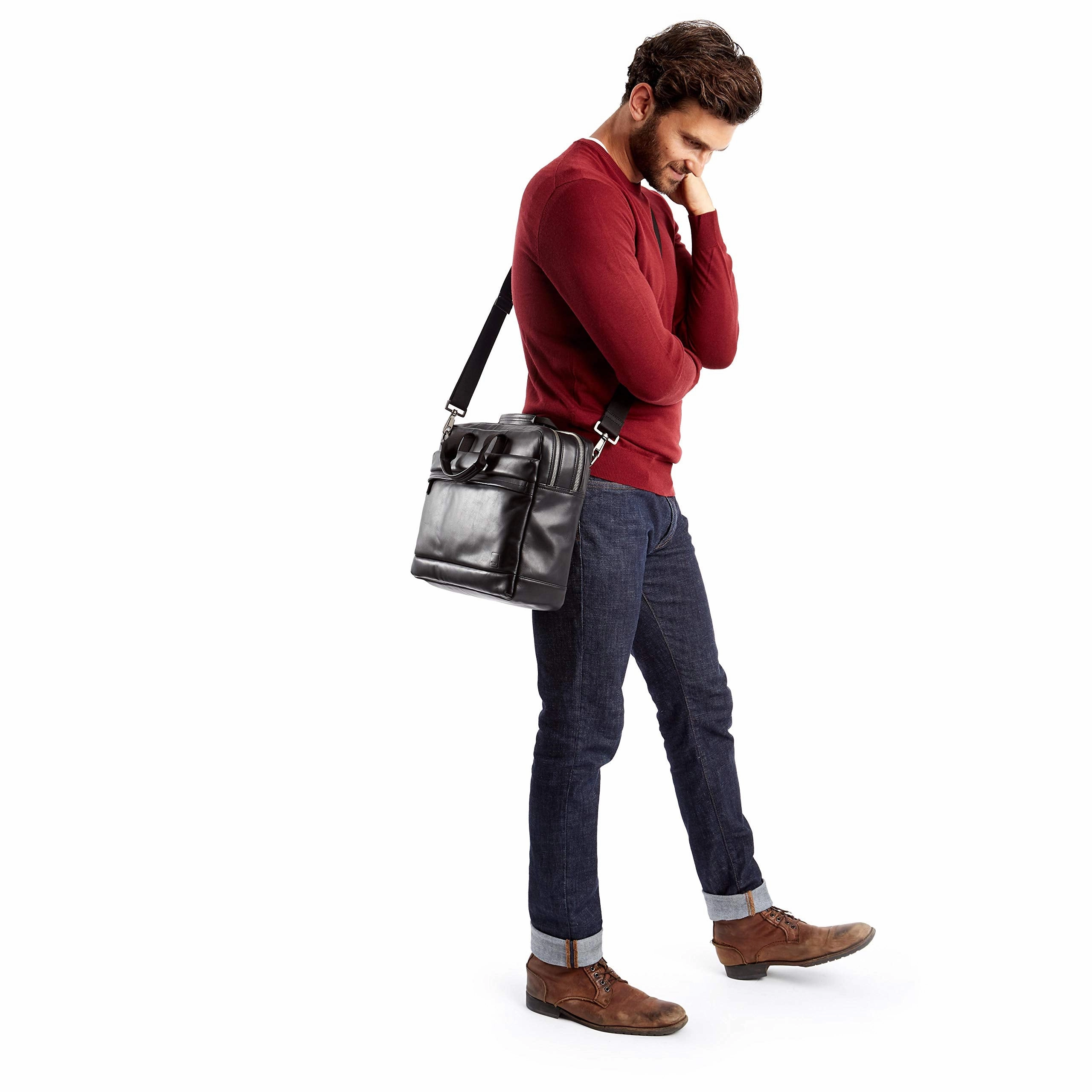 Knomo London Barbican Roscoe Briefcase 15"