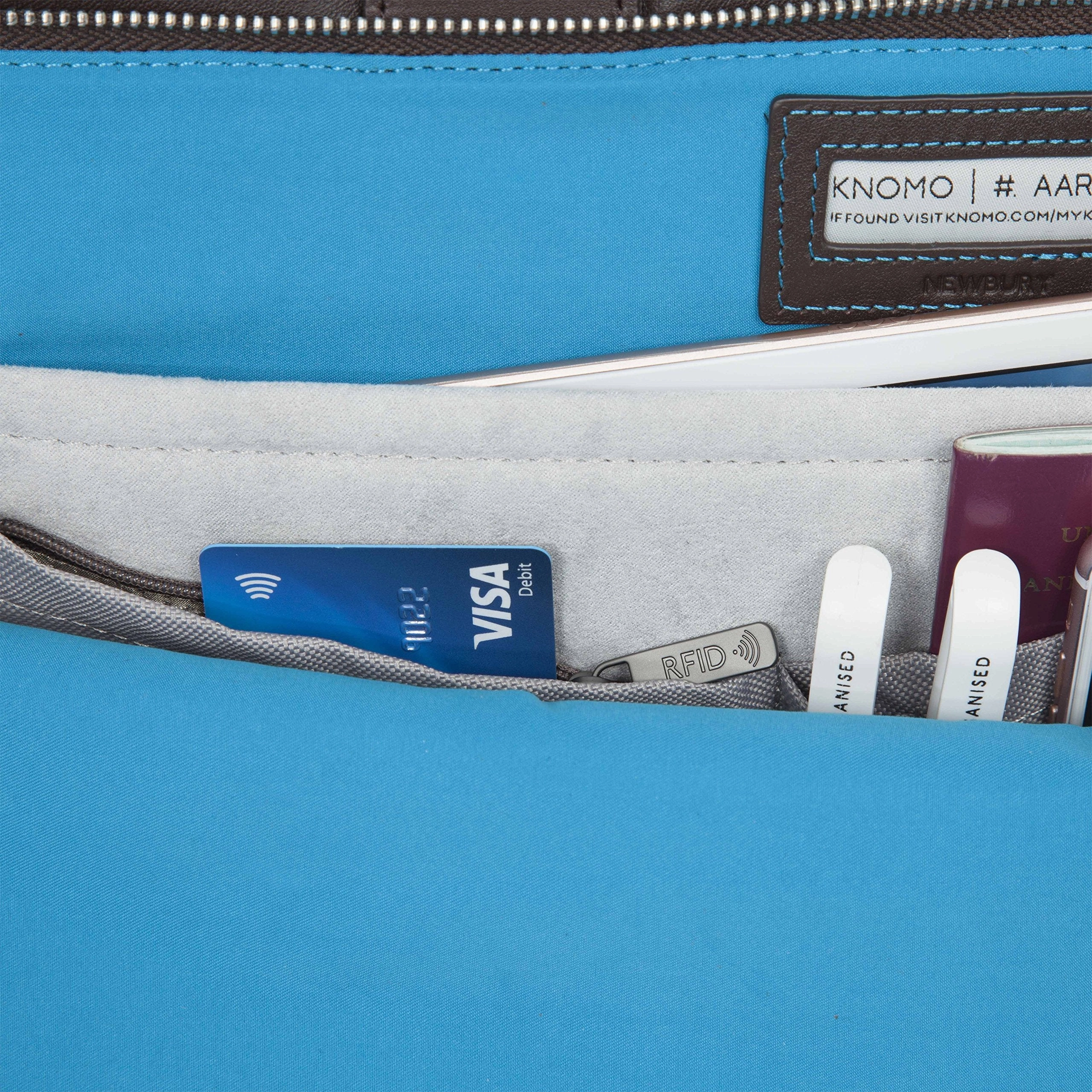Knomo London Brompton Classic Newbury Messenger Brief