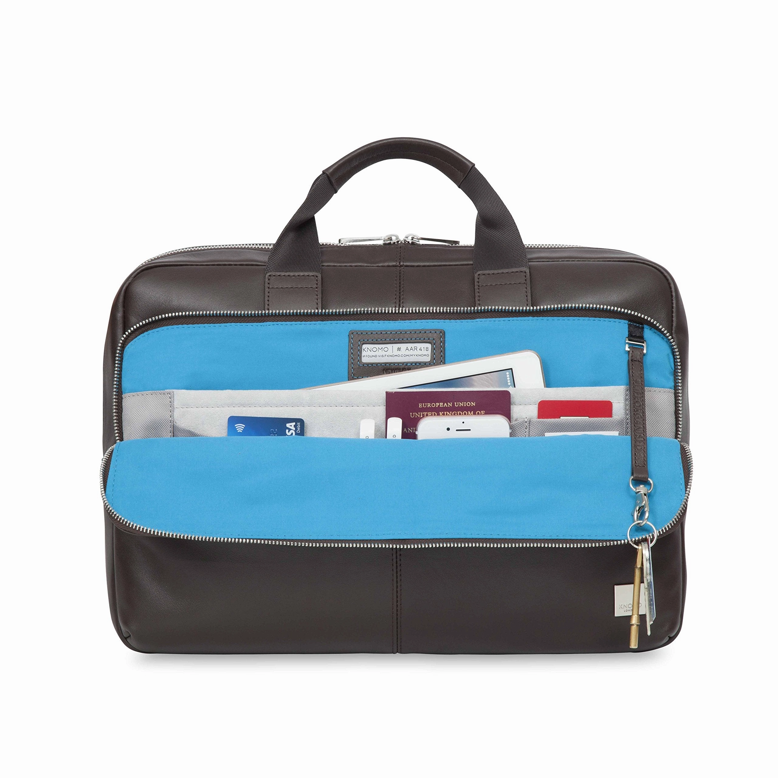 Knomo London Brompton Classic Newbury Messenger Brief