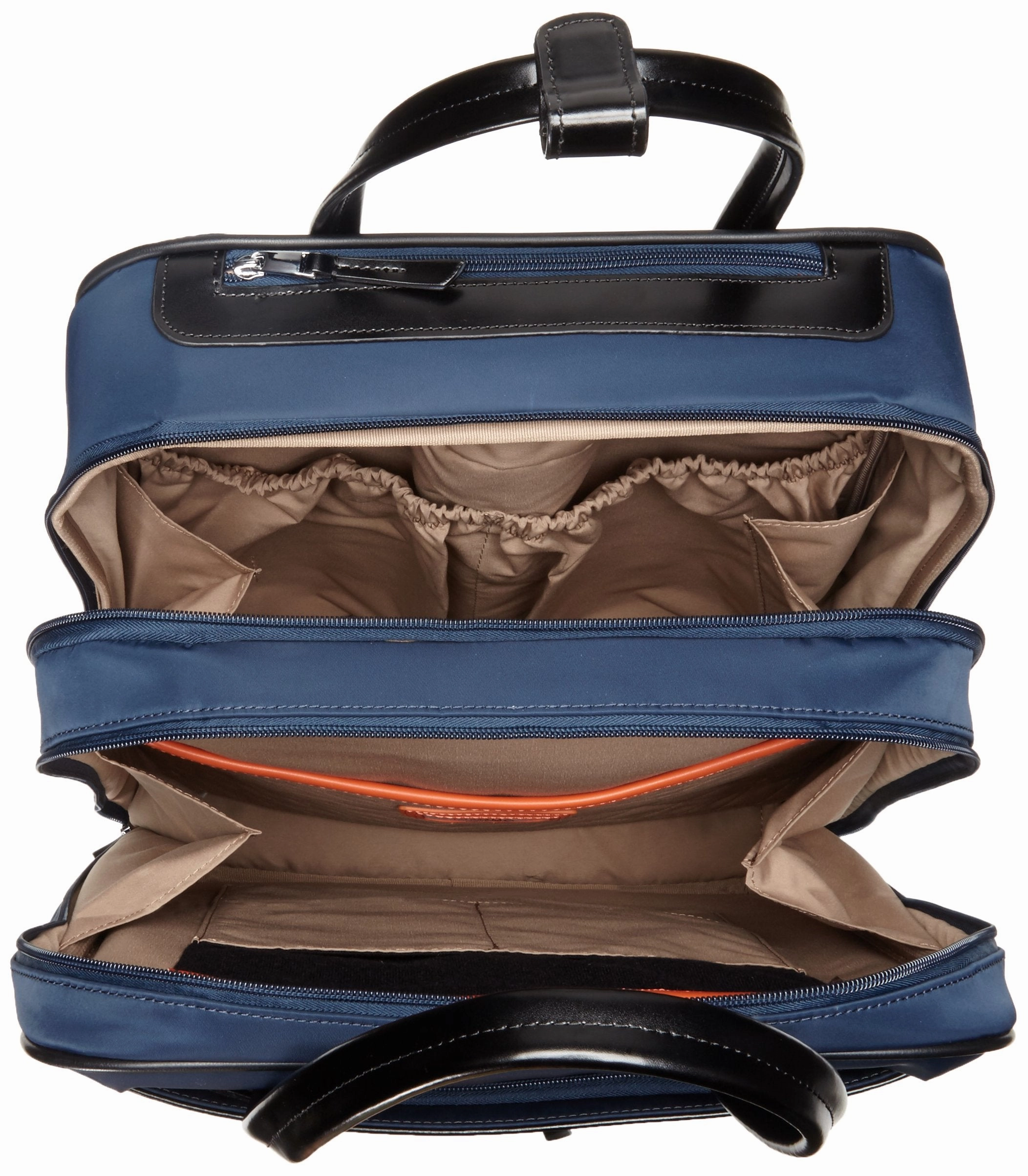 Knomo London Burlington 15" Wheeled Carry-On Brief