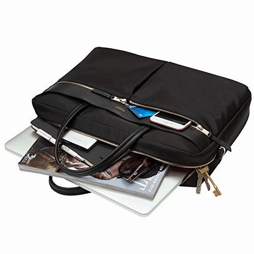Knomo London Mayfair Hanover Slim Briefcase 15"