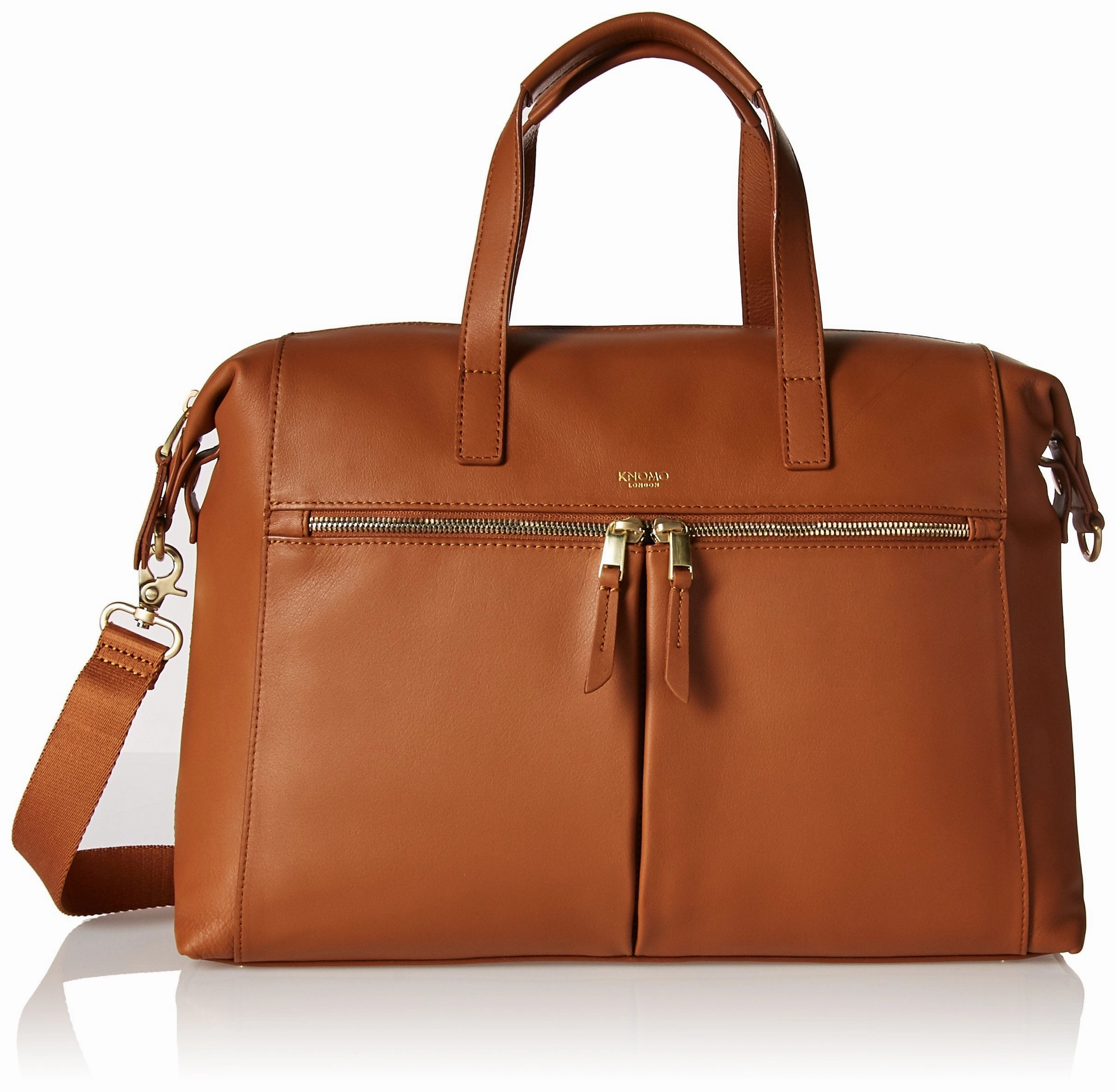 Knomo London Mayfair Luxe Audley 14" RFID Briefcase