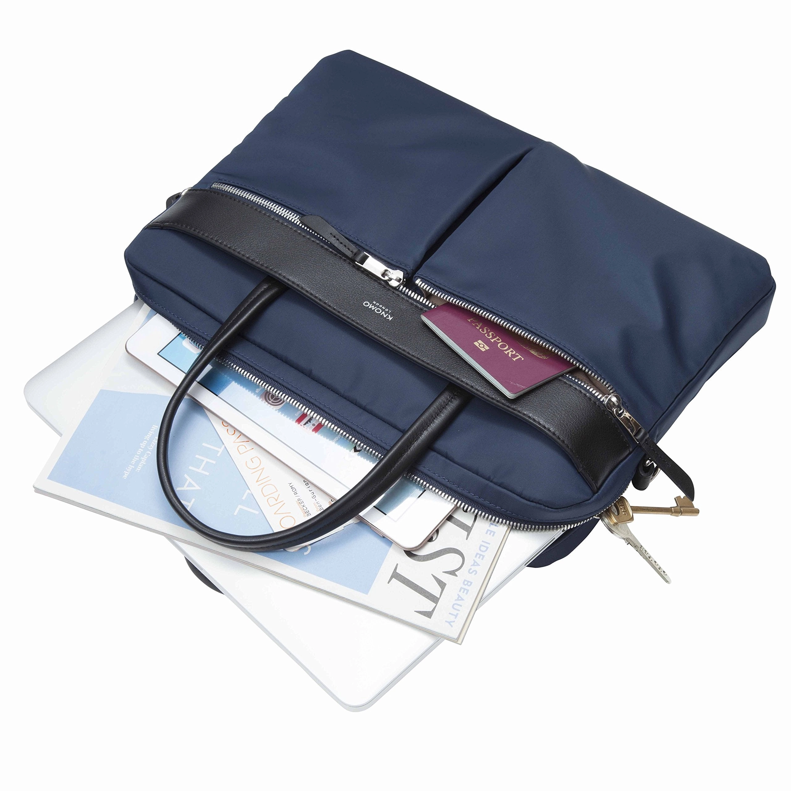 Knomo London Mayfair Slim 14" Laptop Briefcase