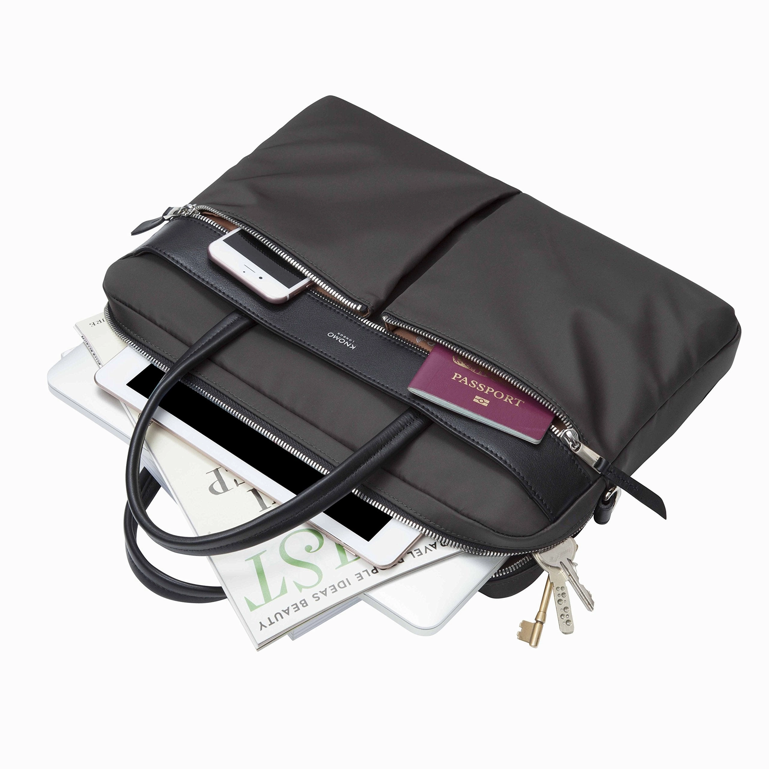 Knomo London Mayfair Slim 14" Laptop Briefcase