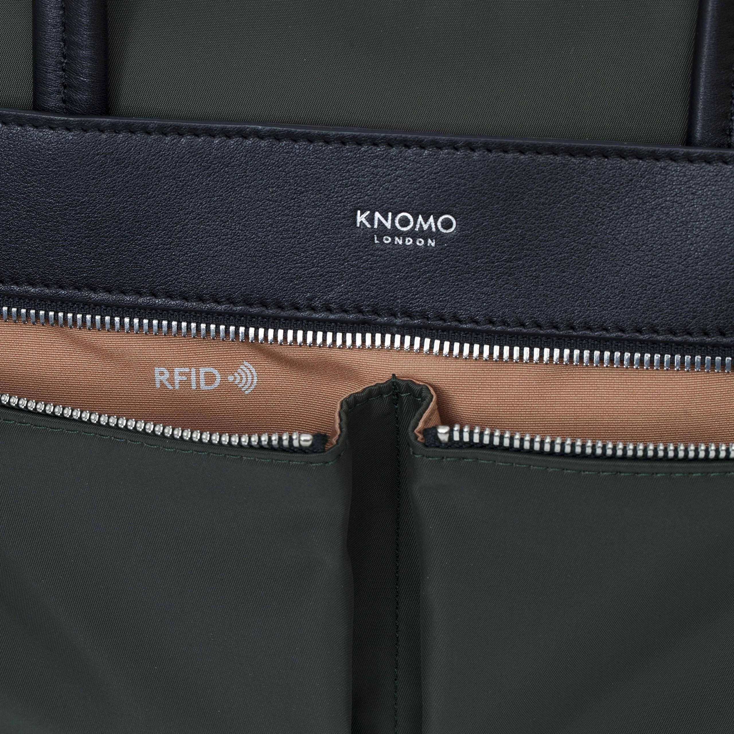 Knomo London Mayfair Slim 14" Laptop Briefcase