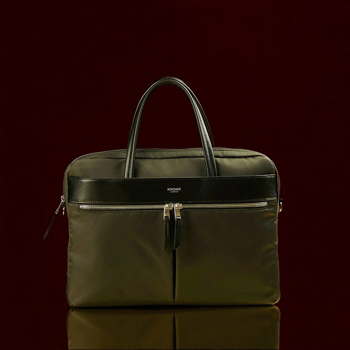 Knomo London Mayfair Slim 14" Laptop Briefcase