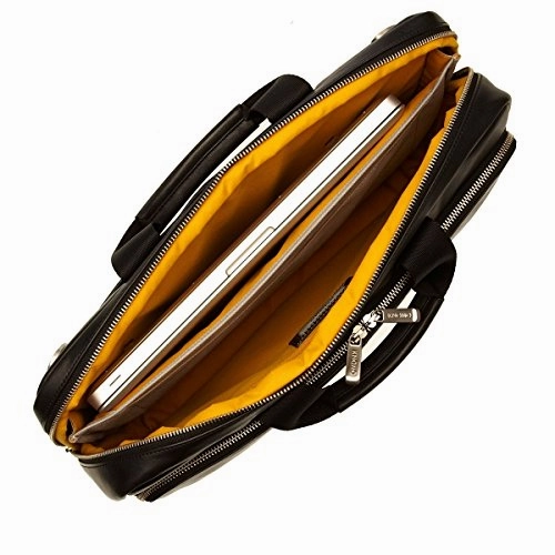 Knomo London Newbury Top Zip Briefcase