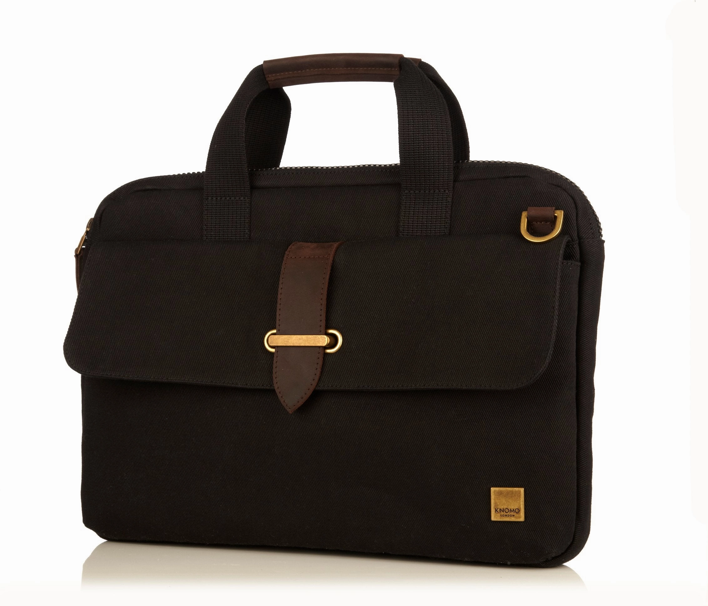 Knomo London Par 15" Slim Briefcase