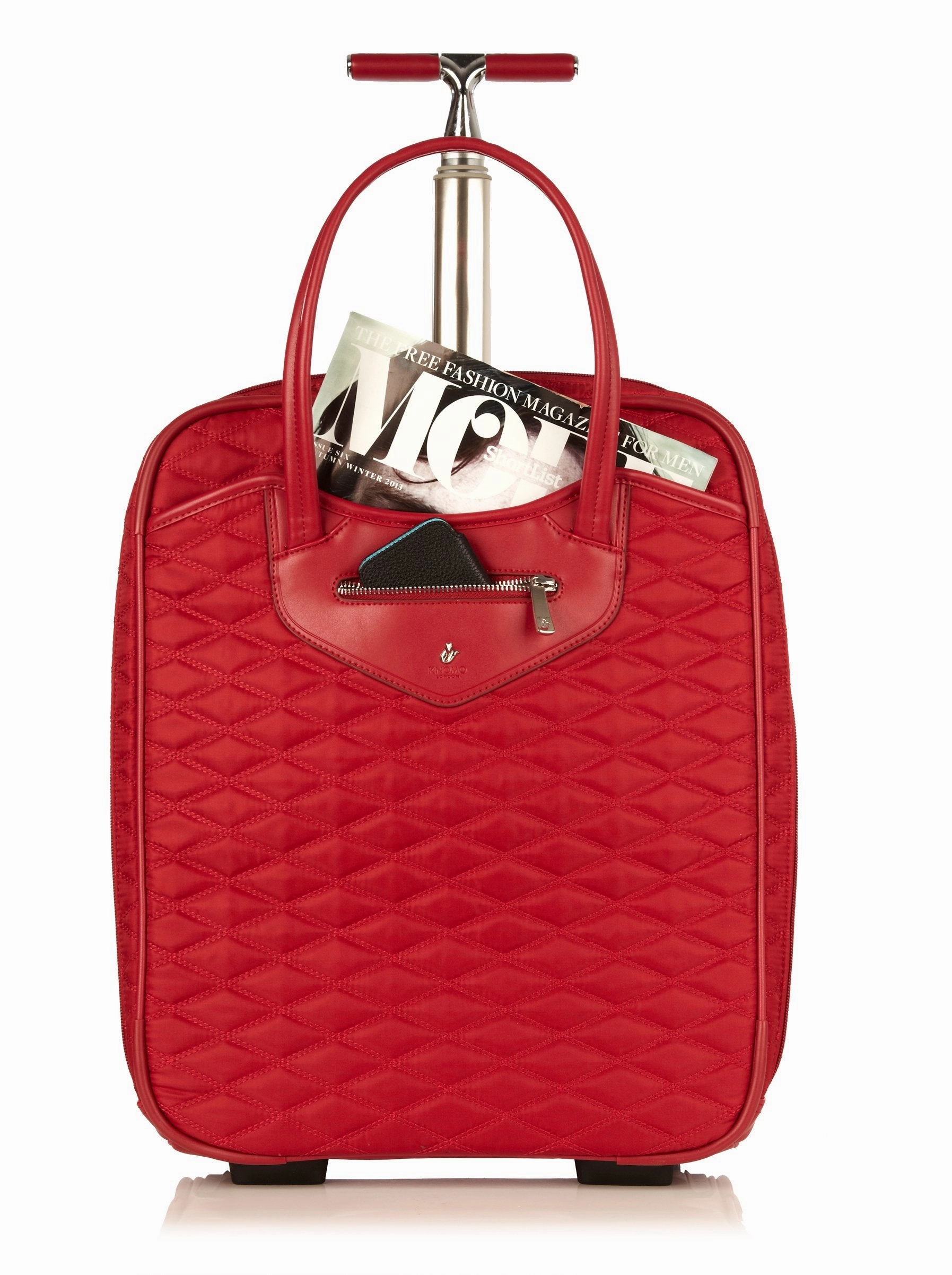 Knomo London Scala 15" Wheeled Carry-On Brief