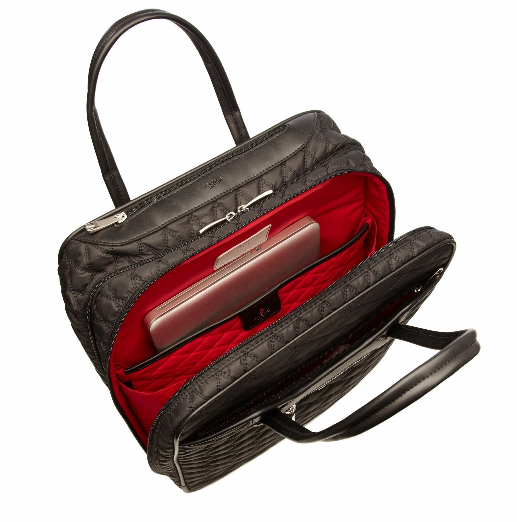 Knomo London Scala 15" Wheeled Carry-On Brief