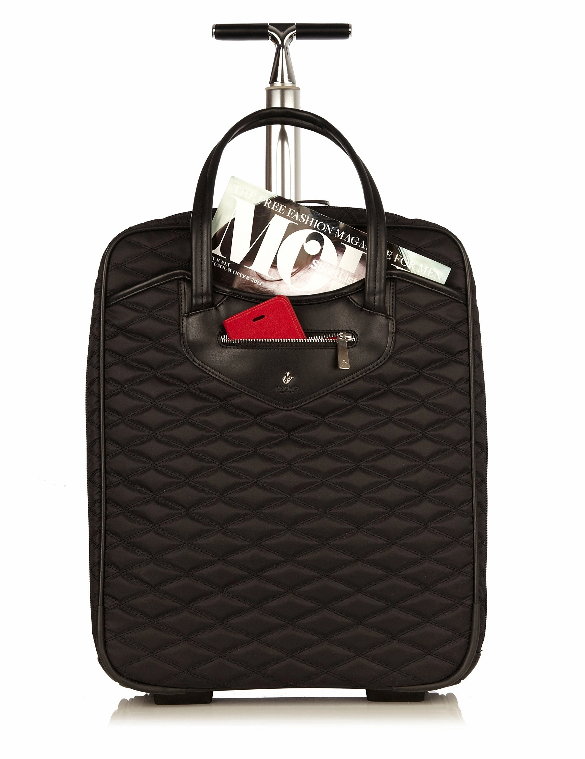 Knomo London Scala 15" Wheeled Carry-On Brief