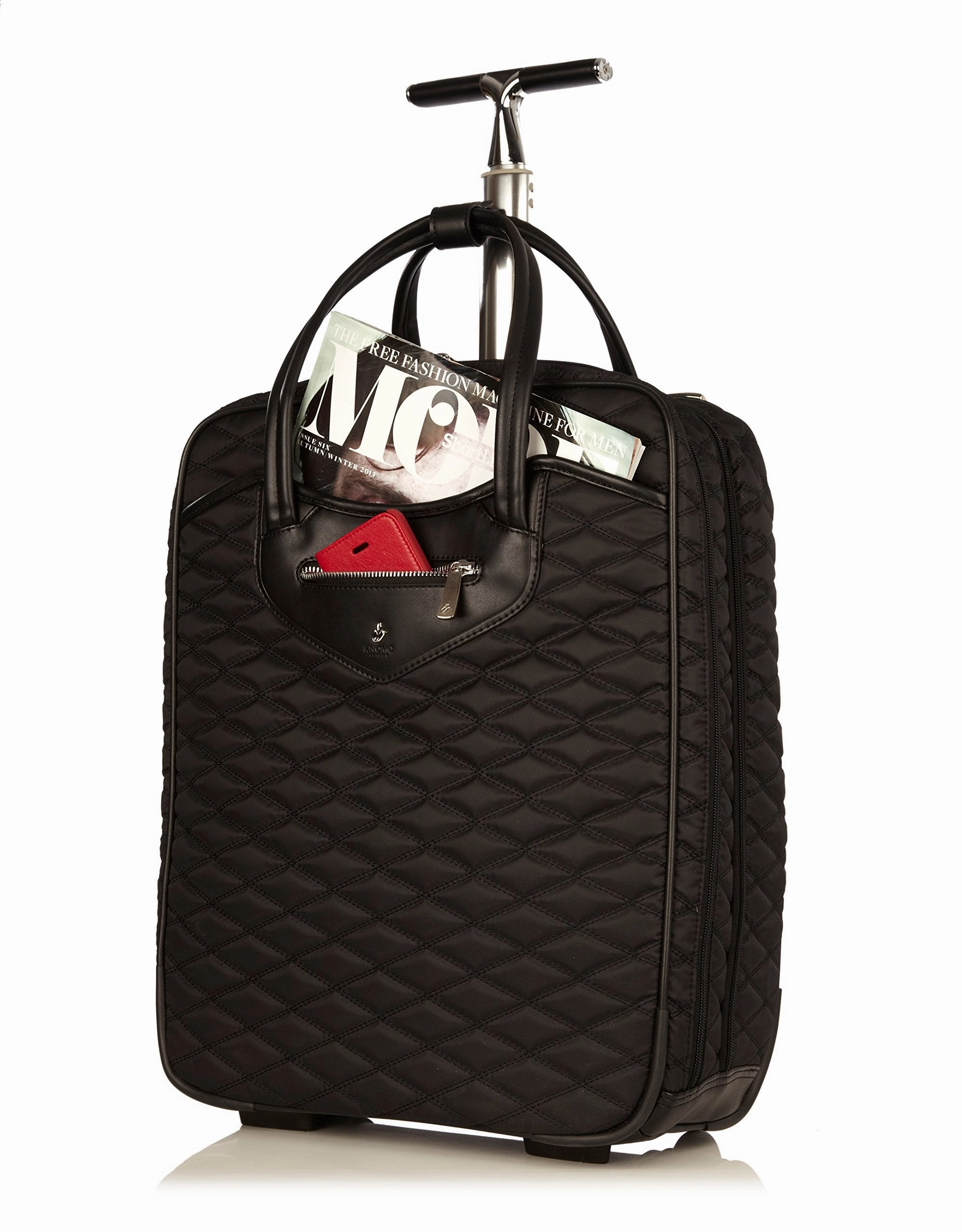 Knomo London Scala 15" Wheeled Carry-On Brief