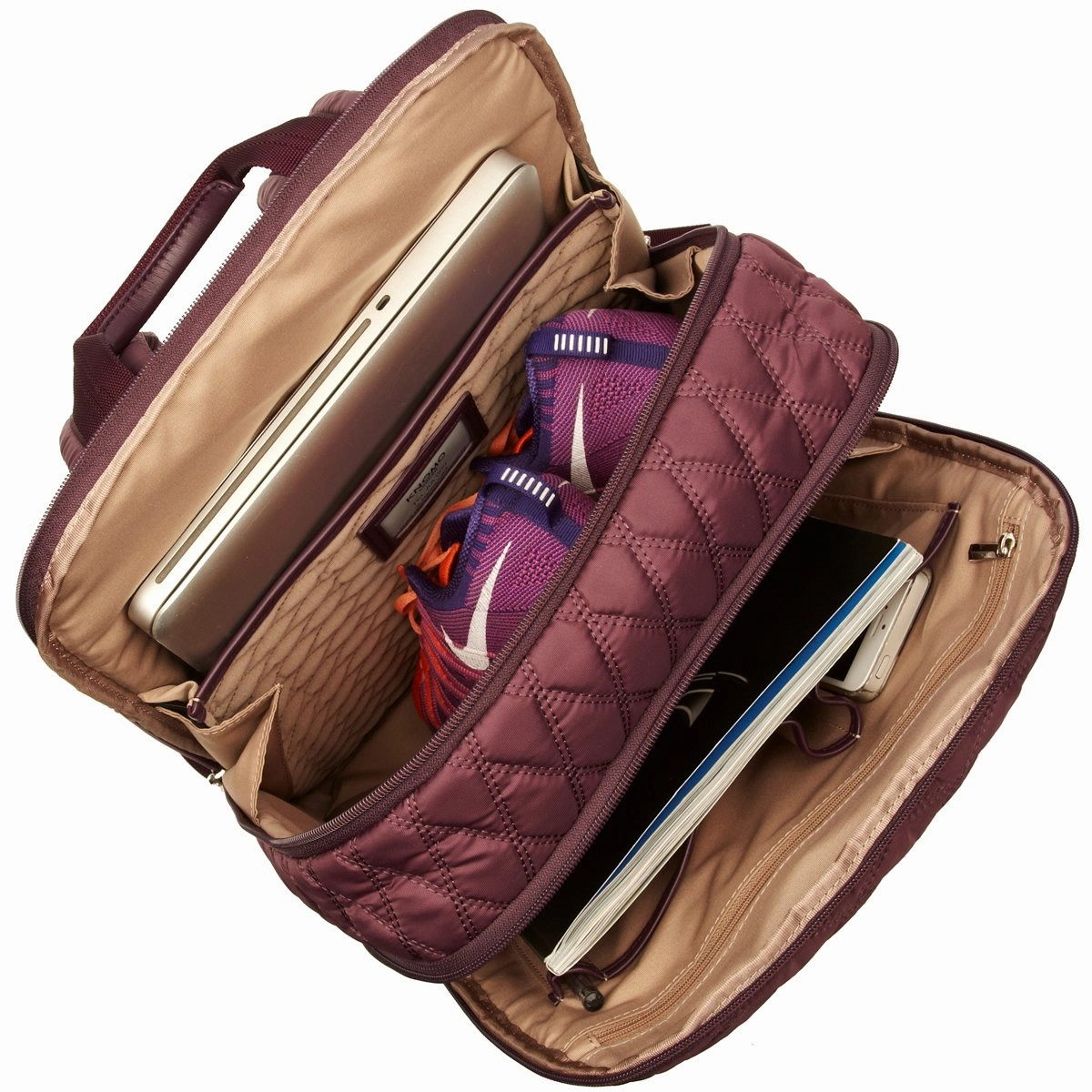Knomo London Scala 15" Wheeled Carry-On Brief