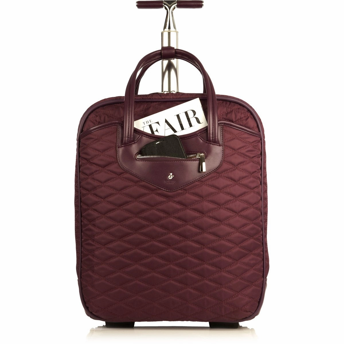 Knomo London Scala 15" Wheeled Carry-On Brief