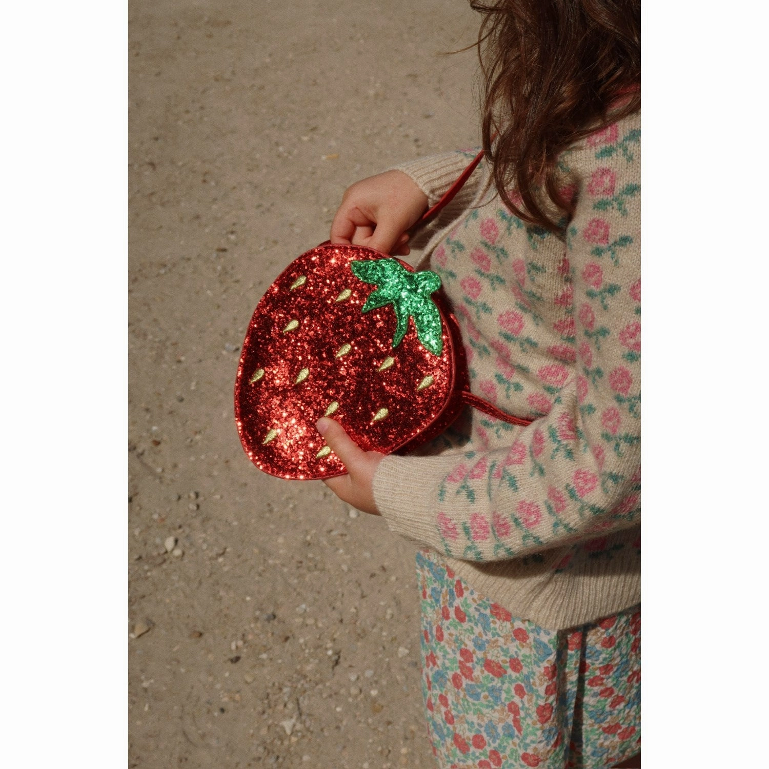 Konges Sljd Barbados Cherry Tut Strawberry Shoulder Bag