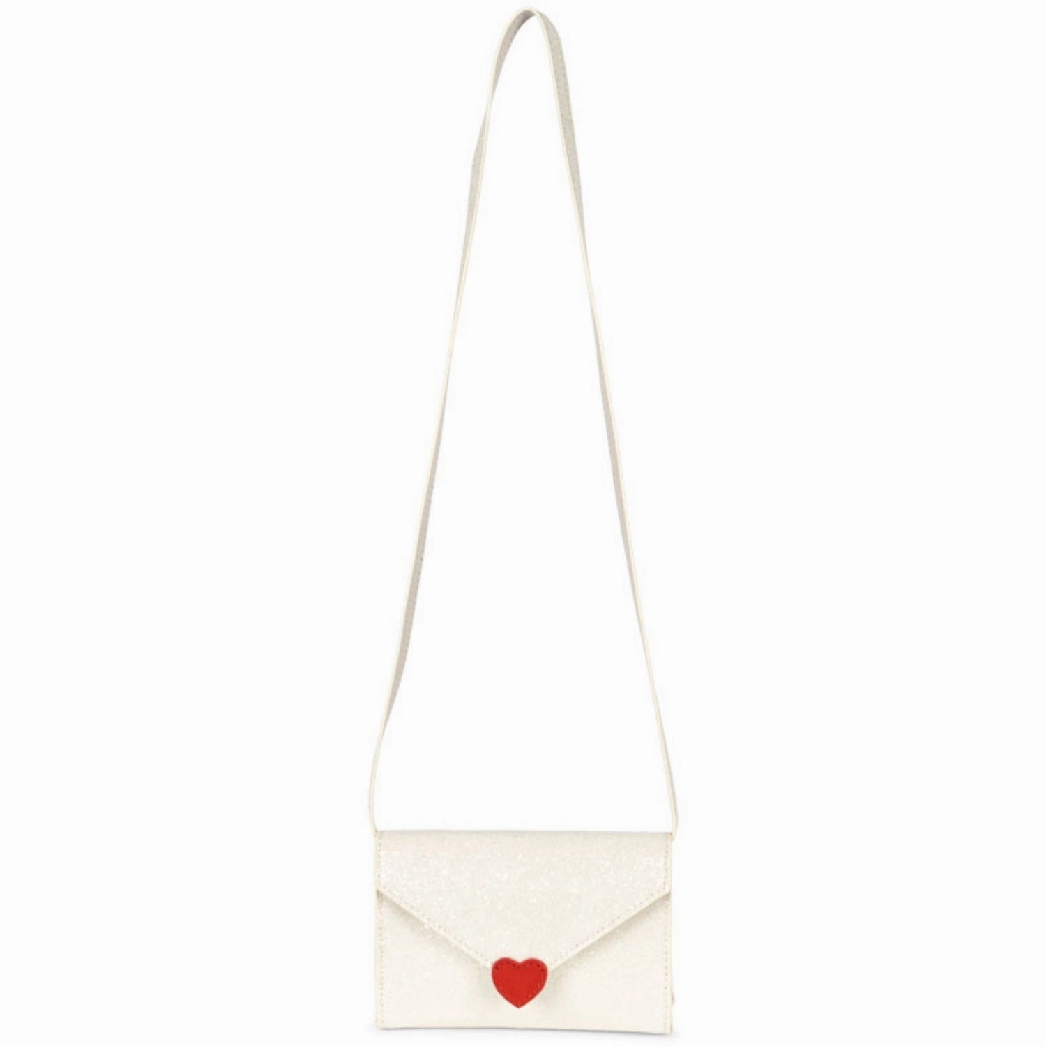 Konges Sljd Cream Glitter Love Letter Bag