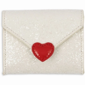 Konges Sljd Cream Glitter Love Letter Wallet