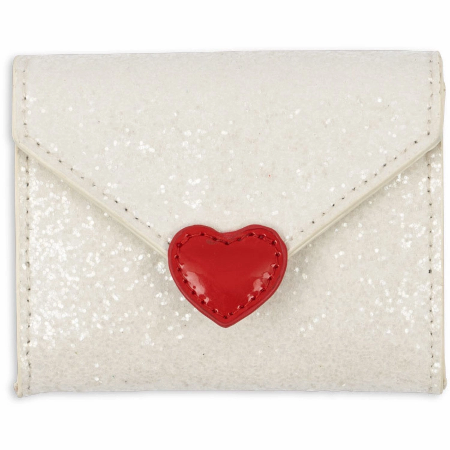 Konges Sljd Cream Glitter Love Letter Wallet