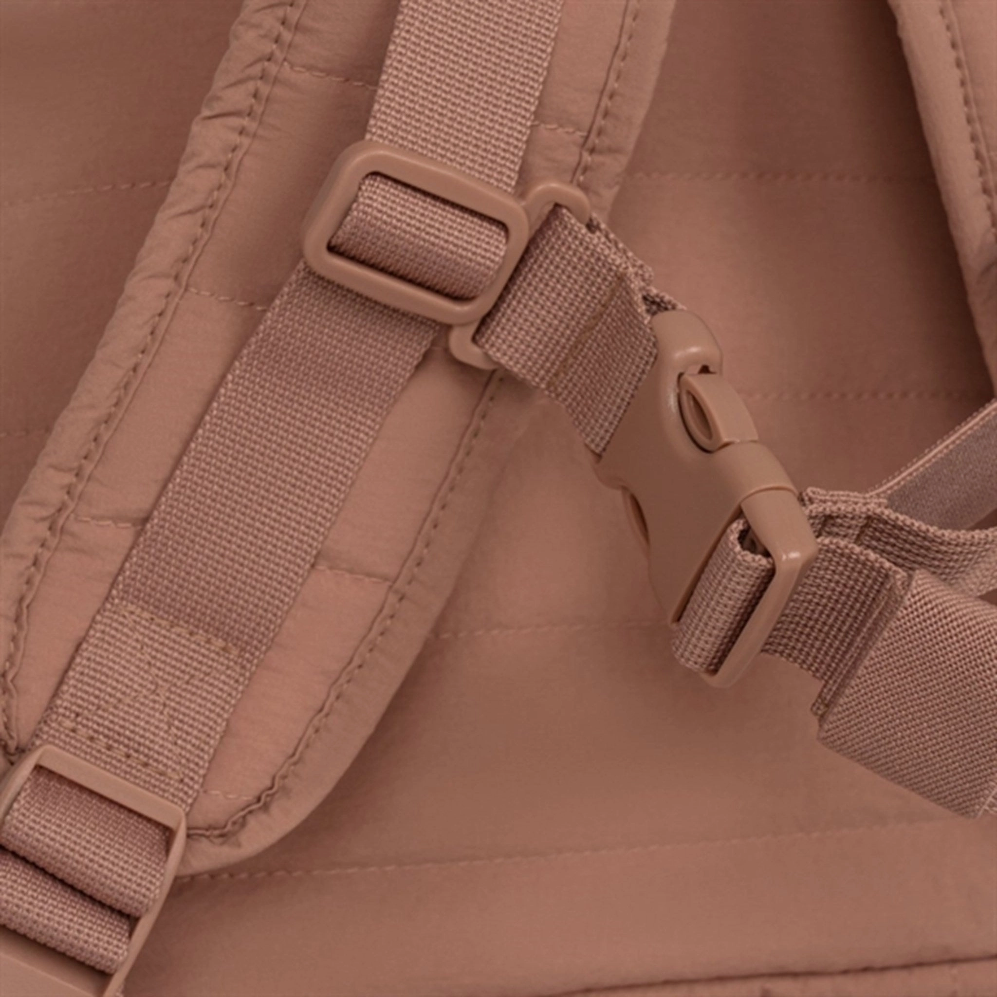 Konges Sljd Juno Quilted Backpack Midi Cameo Brown