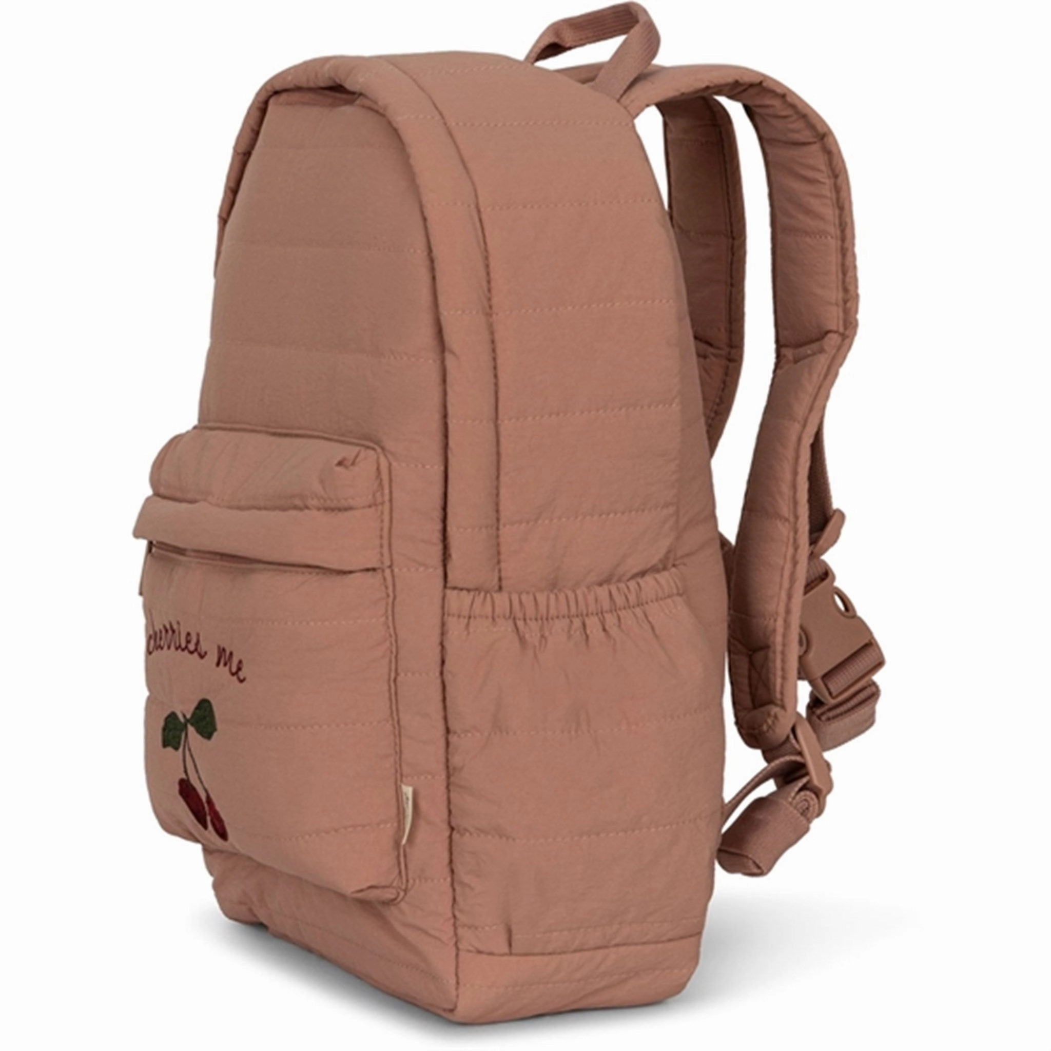 Konges Sljd Juno Quilted Backpack Midi Cameo Brown