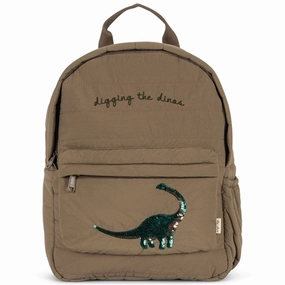 Konges Sljd Juno Quilted Sequin Bacpack Midi Dino