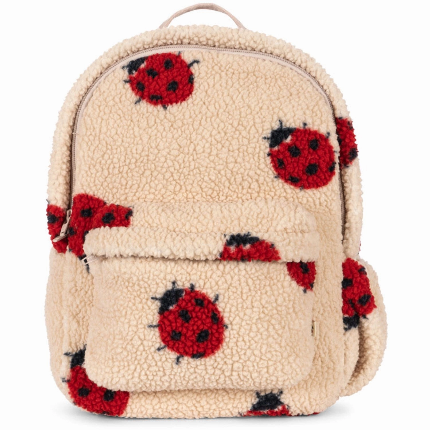 Konges Sljd Ladybug Sand Jody Teddy Backpack Grs