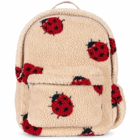 Konges Sljd Ladybug Sand Jody Teddy Backpack Grs