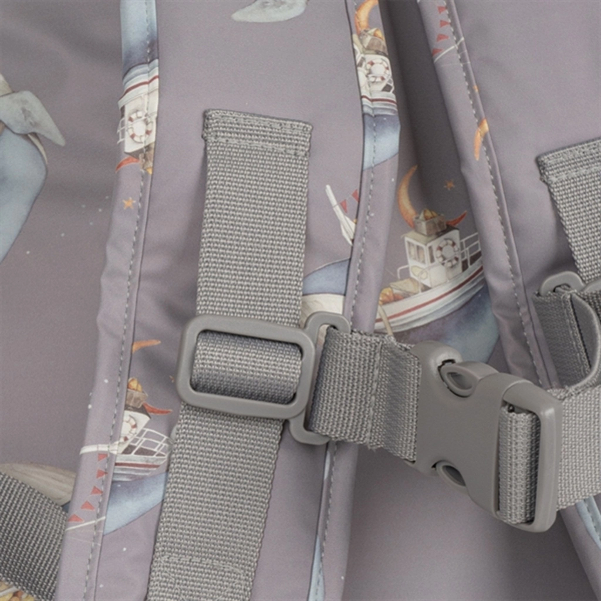 Konges Sljd Rain Backpack Junior Whale Boat