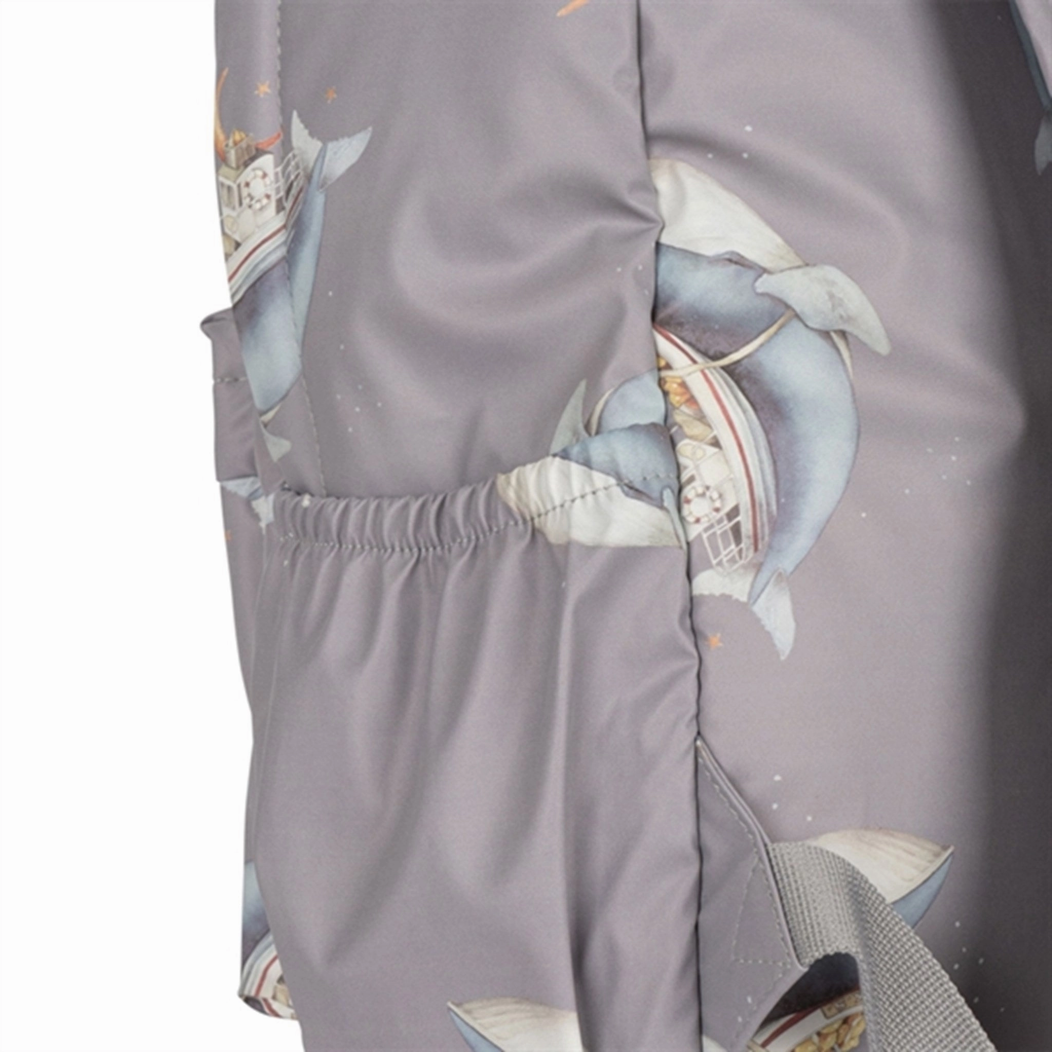 Konges Sljd Rain Backpack Junior Whale Boat