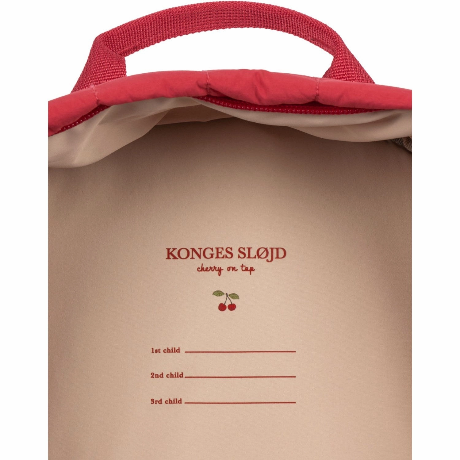 Konges Sljd Raspberry Wine Juno Sparkle Backpack
