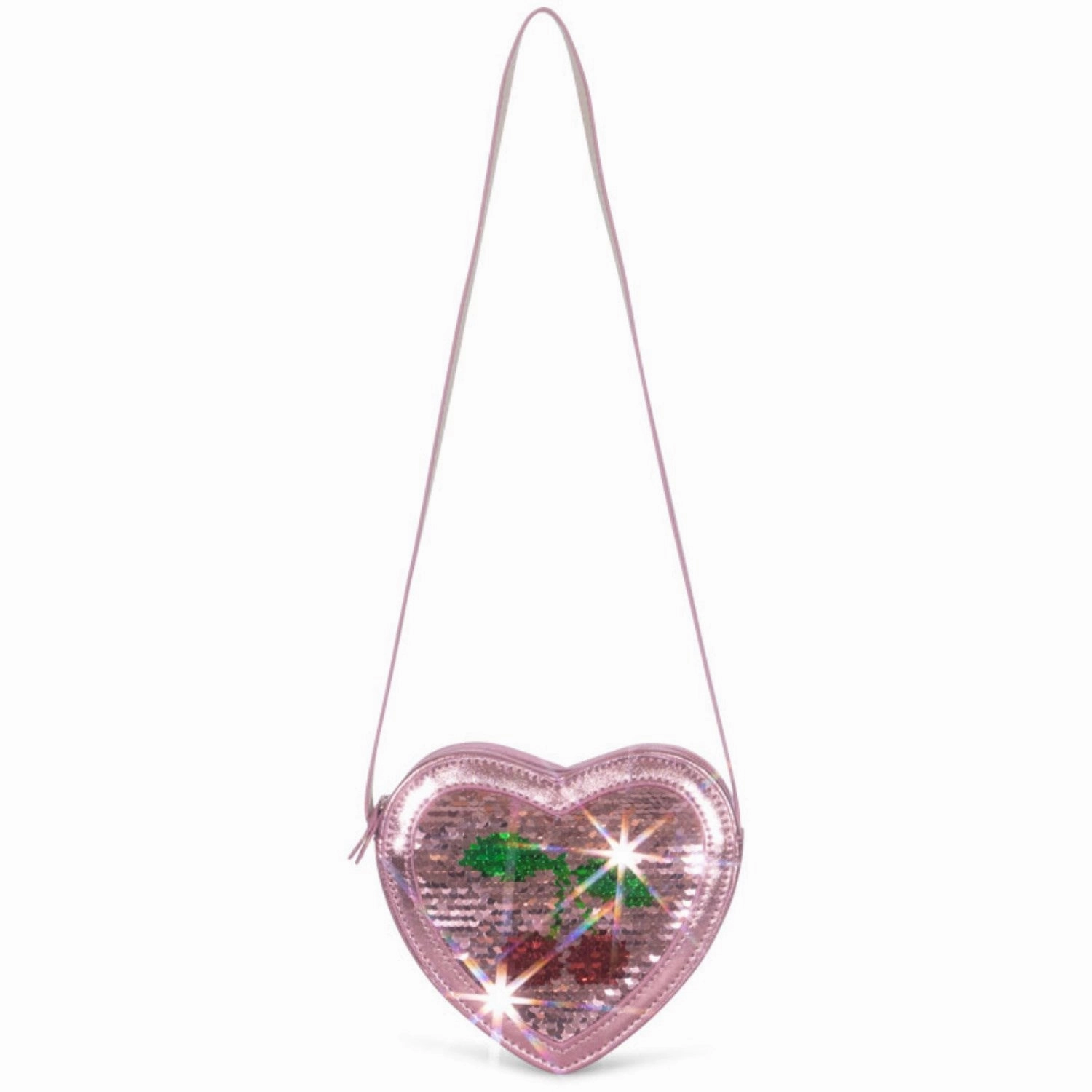Konges Sljd Rose Tut Heart Sequin Bag