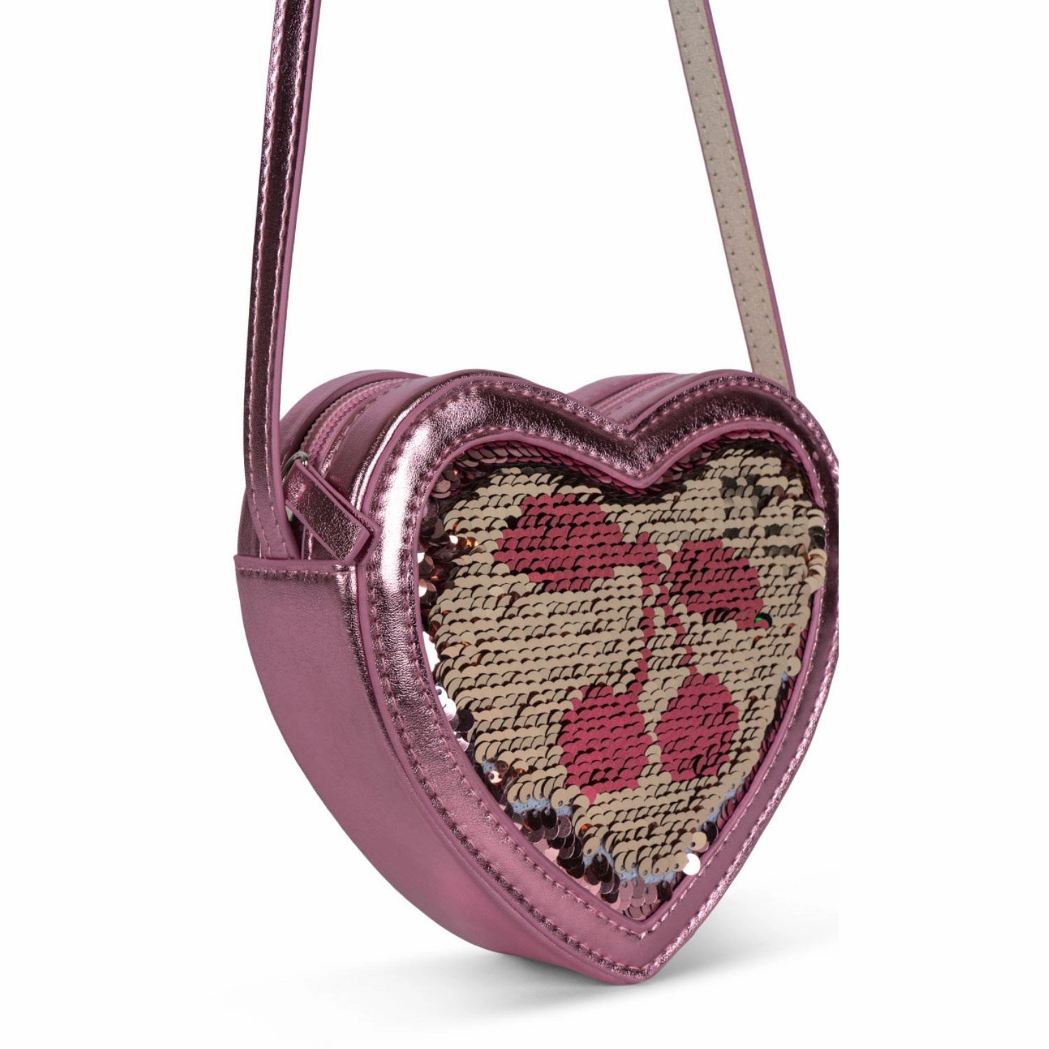 Konges Sljd Rose Tut Heart Sequin Bag