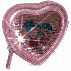 Konges Sljd Rose Tut Heart Sequin Wallet