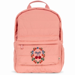 Konges Sljd Strawberry Ice Juno Quilted Backpack