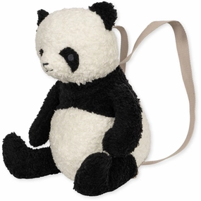 Konges Sljd Teddy Panda Backpack Off White
