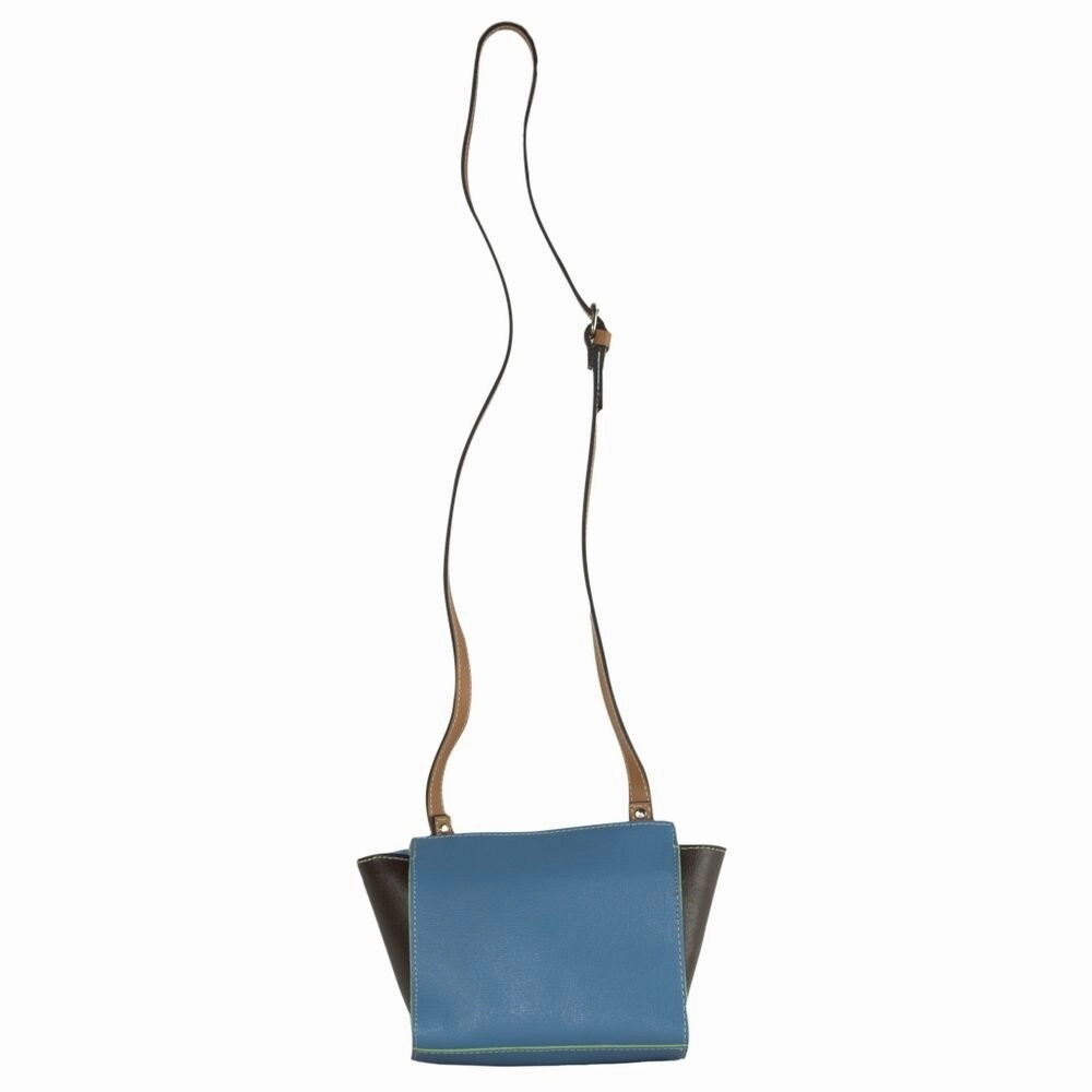 La Martina La Boca Chic Blue Leather Women's Crossbody