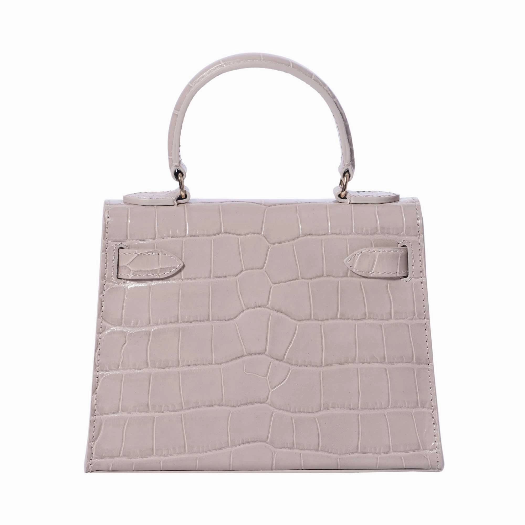 Lalage Maya Medium top handle Handbag with optional crossbody strap