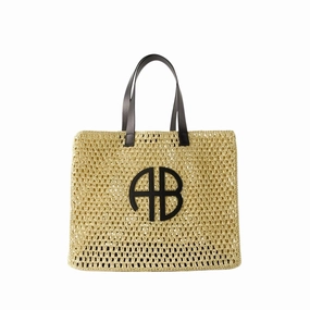 Large Rio Tote Bag  - Synthetic - Beige