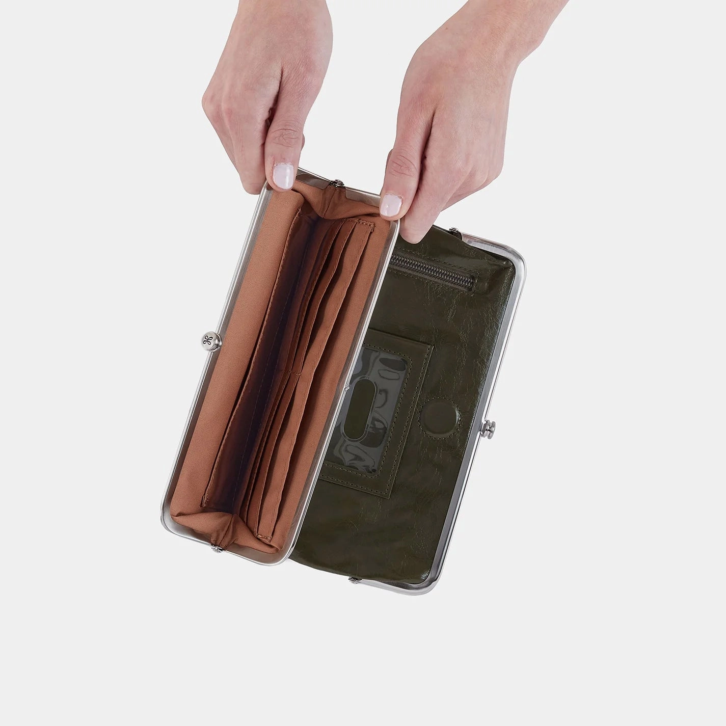 Lauren Wallet Deep Moss