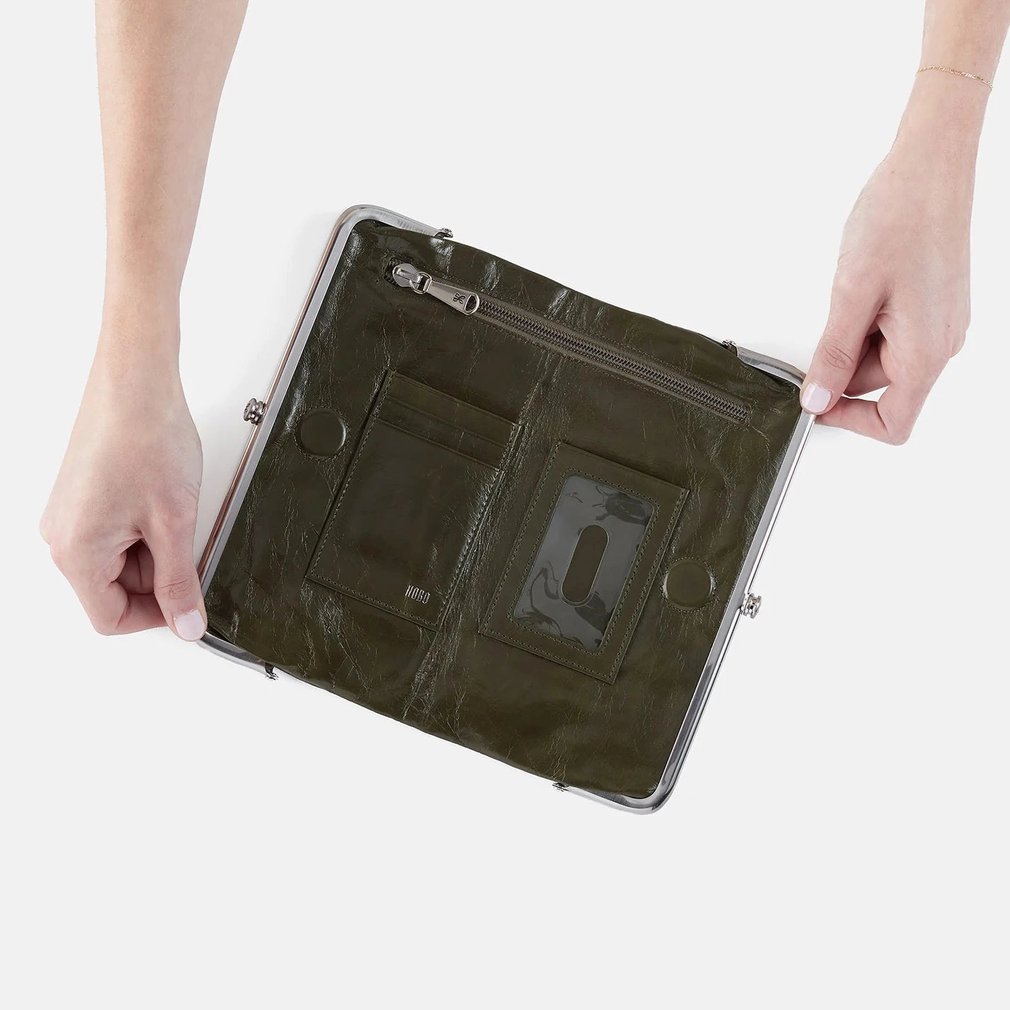 Lauren Wallet Deep Moss